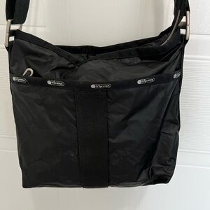 LeSportsac Black Messenger Bag